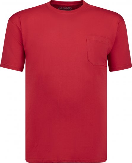 Adamo Kody Regular fit T-shirt with Pocket Red - Marškinėliai - Marškinėliai - 2XL-14XL