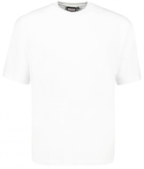 Adamo Magic T-shirt White TALL SIZES - VYRIŠKI DRABUŽIAI MT-6XLT - Drabužiai aukštiems vyrams