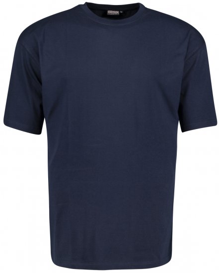 Adamo Magic T-shirt Navy TALL SIZES - VYRIŠKI DRABUŽIAI MT-6XLT - Drabužiai aukštiems vyrams