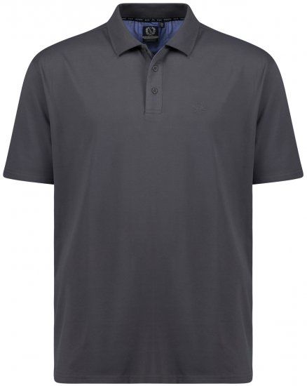 Adamo Picco Technical Sports Polo Charcoal - Sportiniai drabuziai & outdoor - Dideliu dydziu sportiniai drabuziai vyrams
