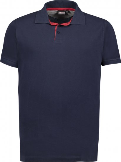 Adamo Pablo Comfort fit Polo Shirt Navy - Polo marškinėliai - Polo marškinėliai - 2XL-8XL
