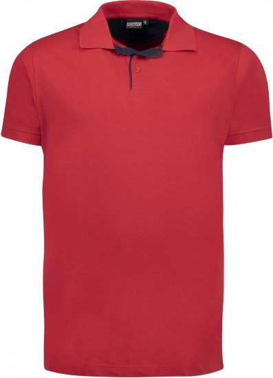 Adamo Pablo Comfort fit Polo Shirt Red - Polo marškinėliai - Polo marškinėliai - 2XL-8XL