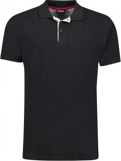 Adamo Pablo Comfort fit Polo Shirt Black - Polo marškinėliai - Polo marškinėliai - 2XL-8XL