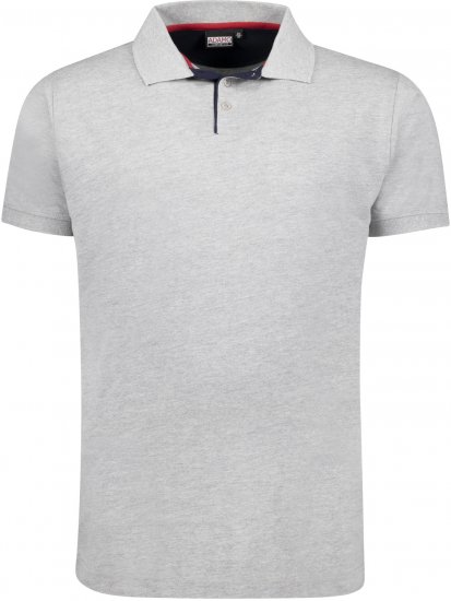 Adamo Pablo Comfort fit Polo Shirt Grey - Polo marškinėliai - Polo marškinėliai - 2XL-8XL