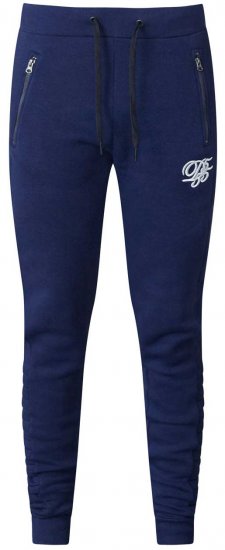 D555 Javier Fashion Sweatpants Navy - Laisvalaikio kelnės ir šortai - Laisvalaikio Kelnės ir Šortai - 2XL-12XL