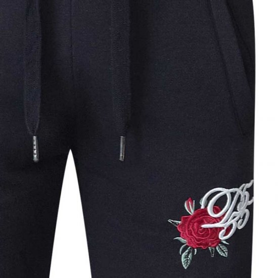 D555 Matt Fashion Sweatpants Black - Laisvalaikio kelnės ir šortai - Laisvalaikio Kelnės ir Šortai - 2XL-12XL