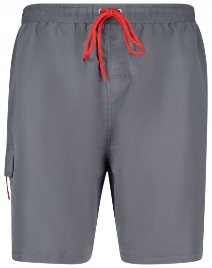 Adamo 141230 Maudymosi šortai Tamsiai pilka - Apatinis trikotažas ir plaukimo apranga - Apatinis trikotažas - 2XL-8XL