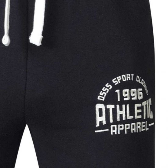 D555 Tony Sweatpants Black - Laisvalaikio kelnės ir šortai - Laisvalaikio Kelnės ir Šortai - 2XL-12XL