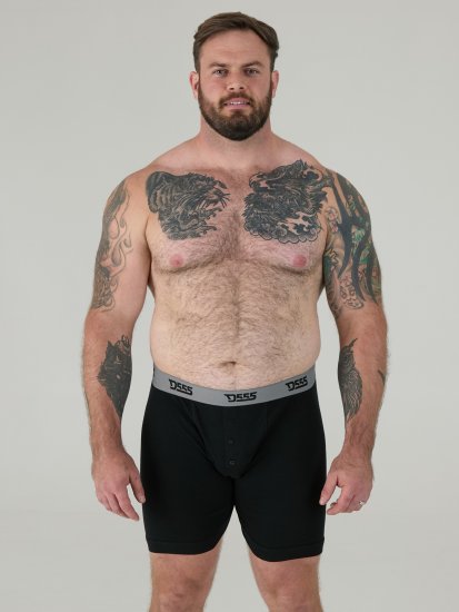 Duke Driver Boxershorts Black, Grey, Navy 3-Pack - Apatinis trikotažas ir plaukimo apranga - Apatinis trikotažas - 2XL-8XL