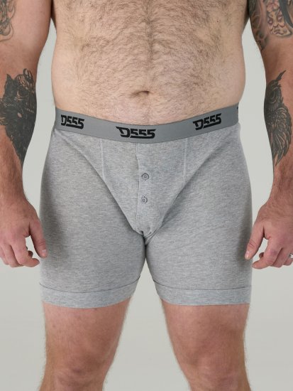 Duke Driver Boxershorts Black, Grey, Navy 3-Pack - Apatinis trikotažas ir plaukimo apranga - Apatinis trikotažas - 2XL-8XL