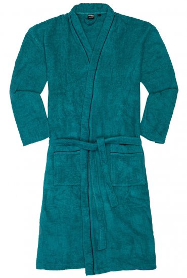 Adamo Joey Bathrobe Petrol - Apatinis trikotažas ir plaukimo apranga - Apatinis trikotažas - 2XL-8XL