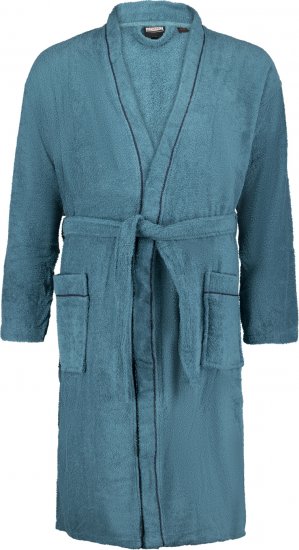 Adamo Joey Bathrobe Petrol - Apatinis trikotažas ir plaukimo apranga - Apatinis trikotažas - 2XL-8XL