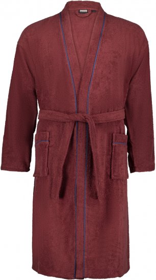 Adamo Joey Bathrobe Burgundy - Apatinis trikotažas ir plaukimo apranga - Apatinis trikotažas - 2XL-8XL