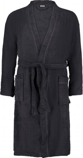 Adamo Joey Bathrobe Black - Apatinis trikotažas ir plaukimo apranga - Apatinis trikotažas - 2XL-8XL