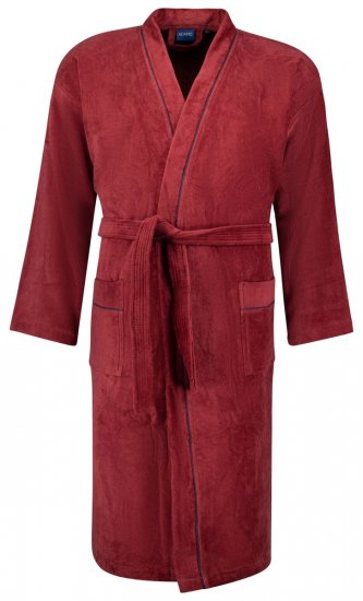 Adamo 149014 Veliūrinis chalatas Vyno raudona - Apatinis trikotažas ir plaukimo apranga - Apatinis trikotažas - 2XL-8XL