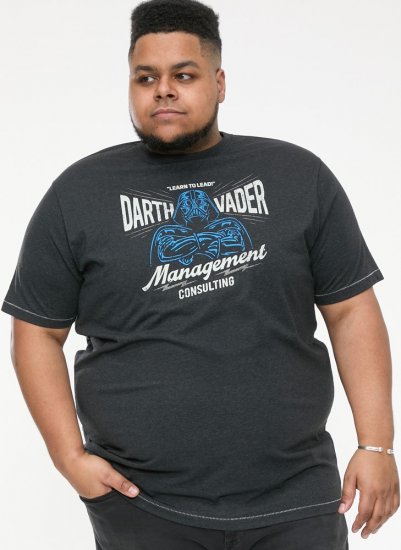 D555 SOLO Official Star Wars Management Consulting Printed T-Shirt Black Reno - Marškinėliai - Marškinėliai - 2XL-14XL