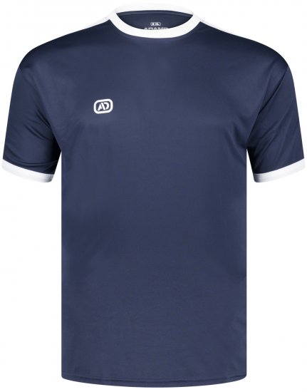 Adamo Marco Technical Sports T-shirt Navy - Sportiniai drabuziai & outdoor - Dideliu dydziu sportiniai drabuziai vyrams