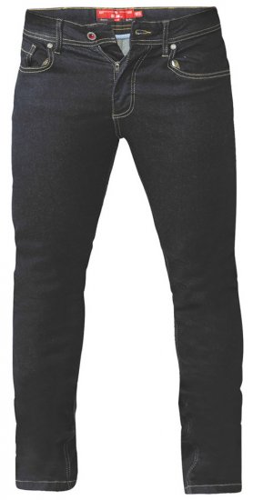 D555 Cedric Tapered Fit Stretch Jeans Indigo TALL SIZES - VYRIŠKI DRABUŽIAI MT-6XLT - Drabužiai aukštiems vyrams