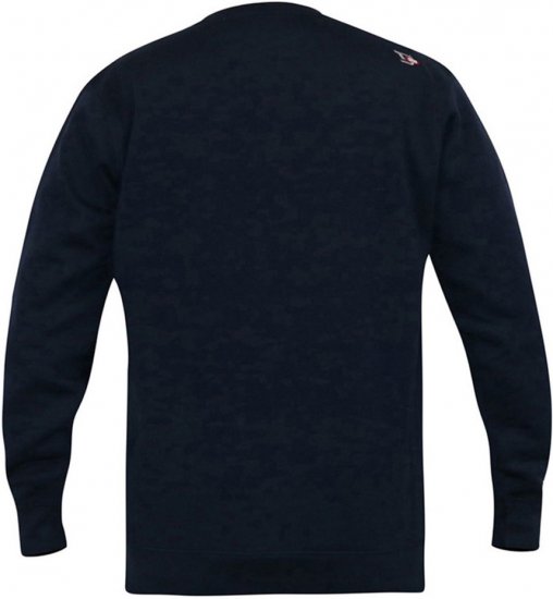 D555 KEYWORTH Authentic Printed Crew Neck Sweatshirt Navy - Megztiniai ir džemperiai - Megztiniai ir Džemperiai - 2XL-14XL