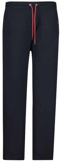Adamo Matteo Ottoman Sweatpants Navy - Laisvalaikio kelnės ir šortai - Laisvalaikio Kelnės ir Šortai - 2XL-12XL