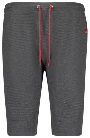 Adamo 159113 Ottoman Laisvalaikio šortai Tamsiai pilki - Laisvalaikio kelnės ir šortai - Laisvalaikio Kelnės ir Šortai - 2XL-12XL