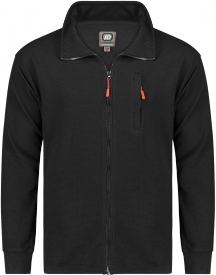 Adamo Max Ottoman Sweatshirt Black - Megztiniai ir džemperiai - Megztiniai ir Džemperiai - 2XL-14XL