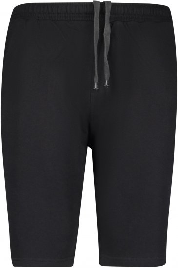 Adamo Athen Sweatshorts Black - Laisvalaikio kelnės ir šortai - Laisvalaikio Kelnės ir Šortai - 2XL-12XL