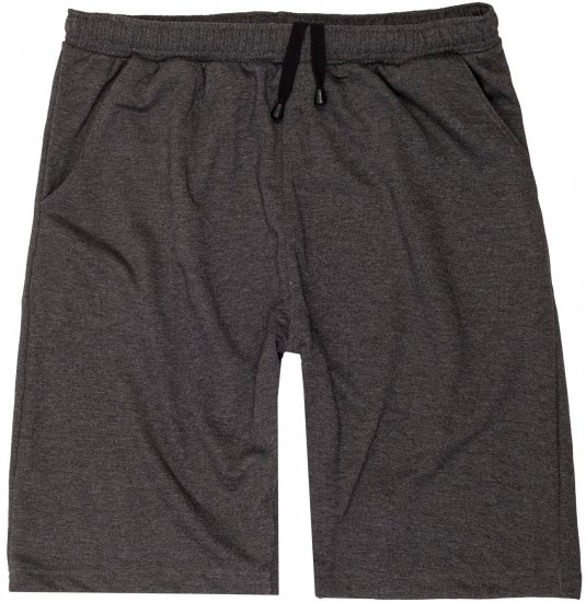 Adamo Athen Sweatshorts Charcoal - Laisvalaikio kelnės ir šortai - Laisvalaikio Kelnės ir Šortai - 2XL-12XL