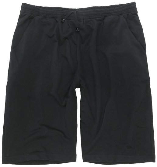 Adamo Athen Sweatshorts Black - Laisvalaikio kelnės ir šortai - Laisvalaikio Kelnės ir Šortai - 2XL-12XL