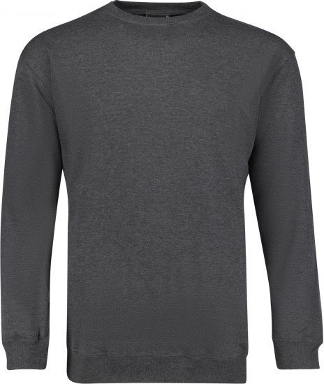 Adamo Athen Crew neck Sweatshirt Charcoal - Megztiniai ir džemperiai - Megztiniai ir Džemperiai - 2XL-14XL