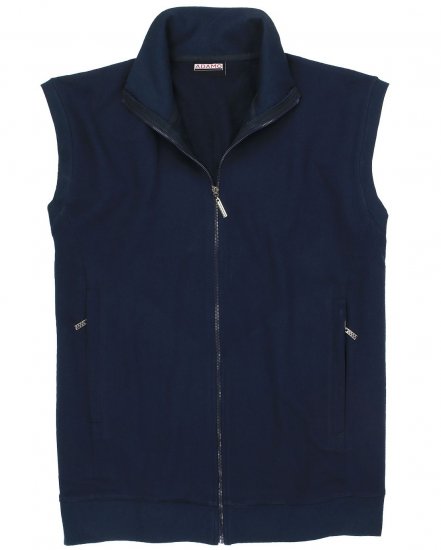 Adamo Athen Sweatvest Full Zipper Navy - Megztiniai ir džemperiai - Megztiniai ir Džemperiai - 2XL-14XL