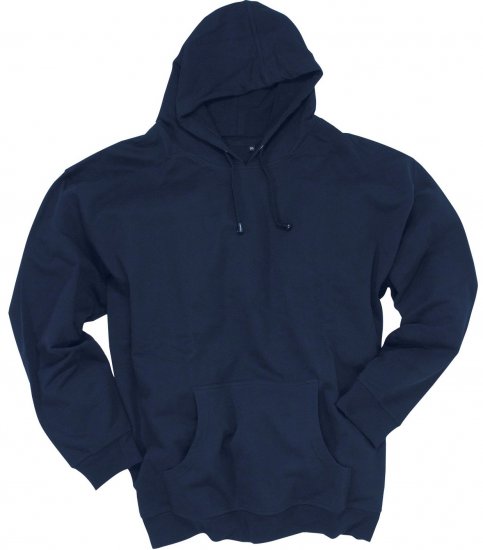 Adamo Athen Hoodie without Zipper Navy - Megztiniai ir džemperiai - Megztiniai ir Džemperiai - 2XL-14XL