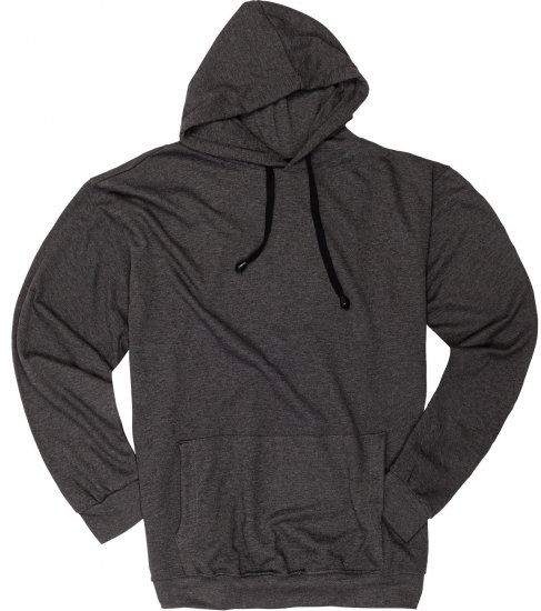 Adamo Athen Hoodie without Zipper Charocal - Megztiniai ir džemperiai - Megztiniai ir Džemperiai - 2XL-14XL