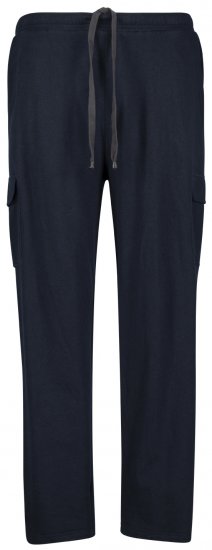 Adamo Athen Sweatpants with Cargo-pocket Navy - Laisvalaikio kelnės ir šortai - Laisvalaikio Kelnės ir Šortai - 2XL-12XL