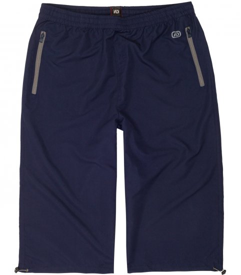 Adamo Oskar Capri Shorts Navy - Laisvalaikio kelnės ir šortai - Laisvalaikio Kelnės ir Šortai - 2XL-12XL
