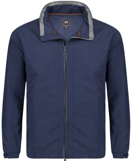 Adamo Oswin Lightweight Fitness Jacket Navy - Sportiniai drabuziai & outdoor - Dideliu dydziu sportiniai drabuziai vyrams