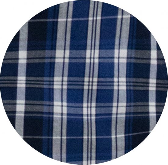 D555 Walsall Button Down Collar Short Sleeve Shirt Navy Shirt - Marškiniai - Marškiniai - 2XL-8XL