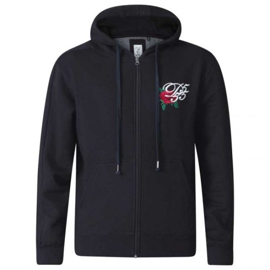 D555 Verlin Couture Full Zip Hoodie Black - Megztiniai ir džemperiai - Megztiniai ir Džemperiai - 2XL-14XL