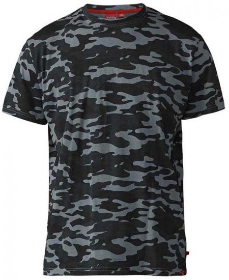 D555 Gaston T-shirt Camo Storm - Marškinėliai - Marškinėliai - 2XL-14XL