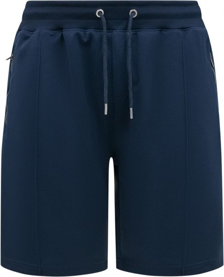 D555 Spalding Elasticated Waist Interlock Shorts Navy - Laisvalaikio kelnės ir šortai - Laisvalaikio Kelnės ir Šortai - 2XL-12XL