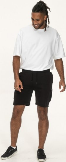D555 Wigan 2 Elasticated Waist Fleece Cargo Shorts Black - Laisvalaikio kelnės ir šortai - Laisvalaikio Kelnės ir Šortai - 2XL-12XL