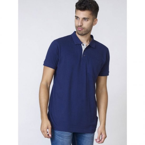 D555 Grant Polo Marškinėliai Tamsiai Mėlyni - Polo marškinėliai - Polo marškinėliai - 2XL-8XL