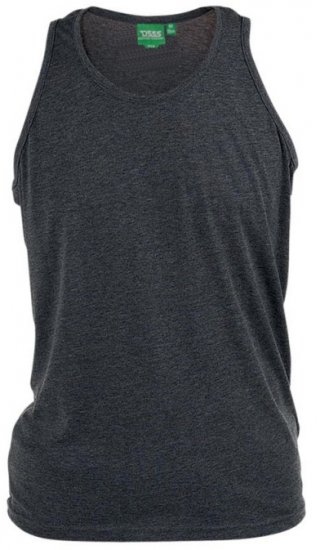 D555 Fabio Sportiniai Marškinėliai Tamsiai Juodi - Marškinėliai - Marškinėliai - 2XL-14XL