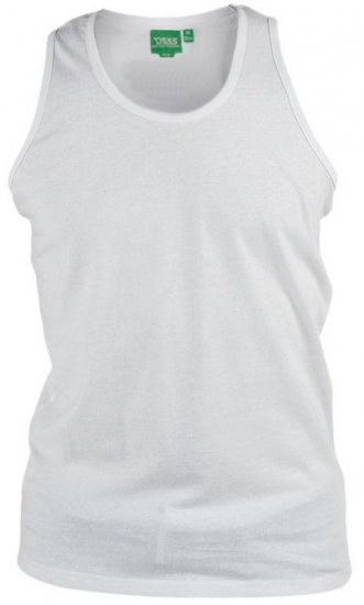 D555 Fabio Sportiniai Marškinėliai Balti - Marškinėliai - Marškinėliai - 2XL-14XL