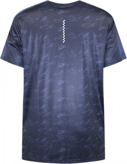 D555 Solihull Dry Wear Light Weight Poly Crew Neck T-Shirt Navy - Sportiniai drabuziai & outdoor - Dideliu dydziu sportiniai drabuziai vyrams