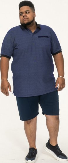 D555 Newcastle Polo Shirt Grey - Polo marškinėliai - Polo marškinėliai - 2XL-8XL