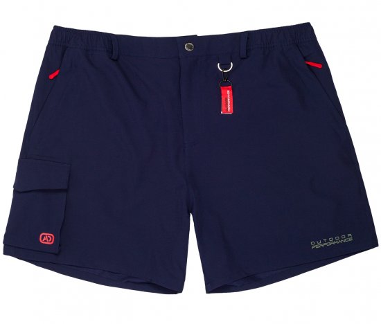 Adamo Tim Outdoor Shorts Navy - Sportiniai drabuziai & outdoor - Dideliu dydziu sportiniai drabuziai vyrams