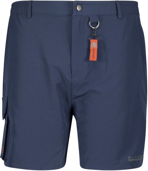 Adamo Tim Outdoor Shorts Navy - Sportiniai drabuziai & outdoor - Dideliu dydziu sportiniai drabuziai vyrams