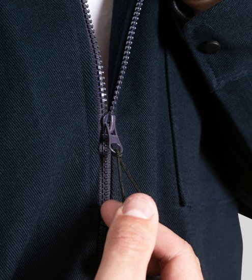 D555 Cleveley Long Sleeve Heavy Shacket Overshirt Navy - Marškiniai - Marškiniai - 2XL-8XL