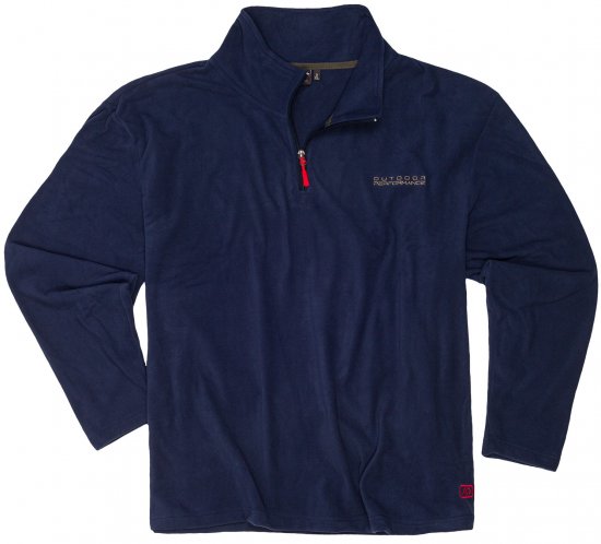 Adamo Vancouver Fleece Sweater Navy - Sportiniai drabuziai & outdoor - Dideliu dydziu sportiniai drabuziai vyrams